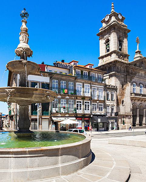 Guimaraes, Portugal's first capital city.