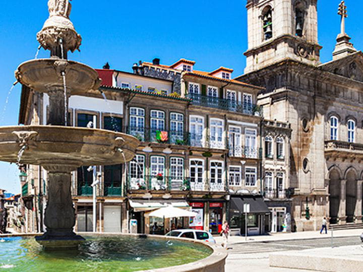 Guimaraes, Portugal's first capital city.