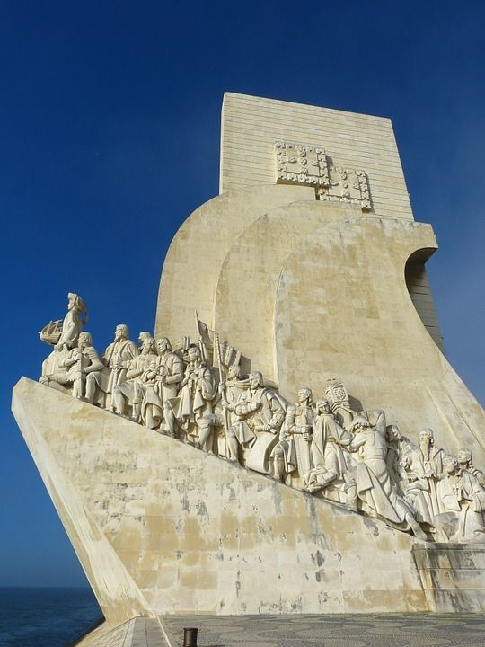 El Padrao de los Descubrimientos, el emblema del barrrio de Belém