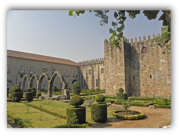 The historic Archiepiscopal Palace of Braga