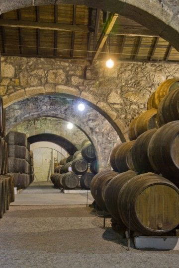 Visiting the Port wine cellars