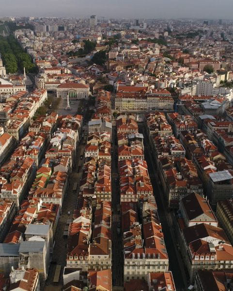Baixa pombalina,  historia y cultura en Lisboa